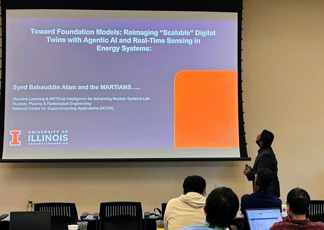 Alam delivers plenary invited talk at U.S. DOE’s Oak Ridge National ...
